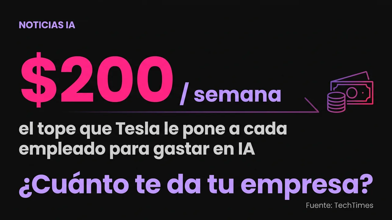 Tesla Caps Employee AI Spending at $200 Per Week While Exempting Elon Musk's xAI Tools