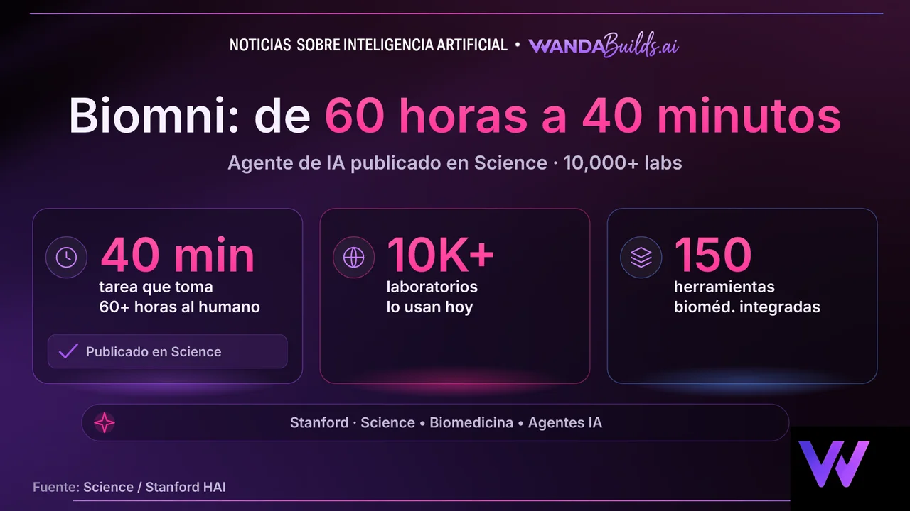Stanford Publishes Biomni in Science: The First AI Agent That Autonomously Conducts Biomedical Research