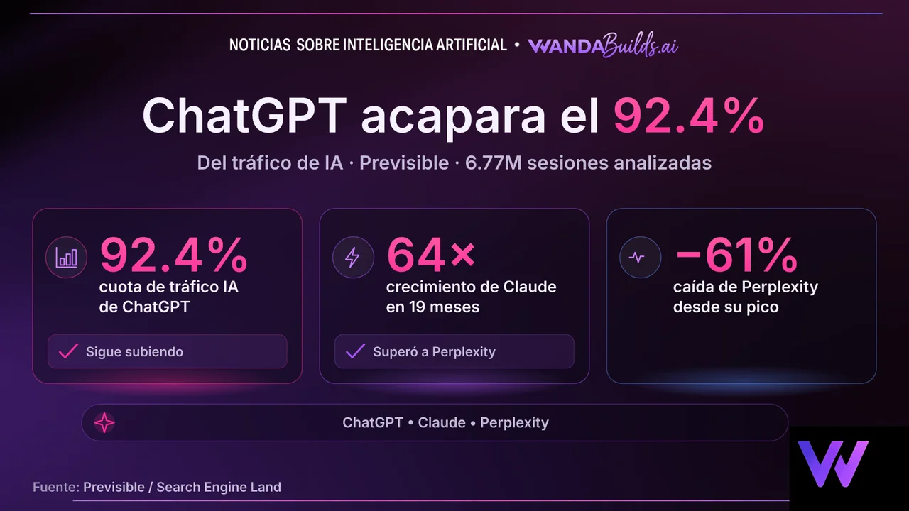 ChatGPT Captures 92.4% of All AI-Generated Web Traffic, According to 2026 Report