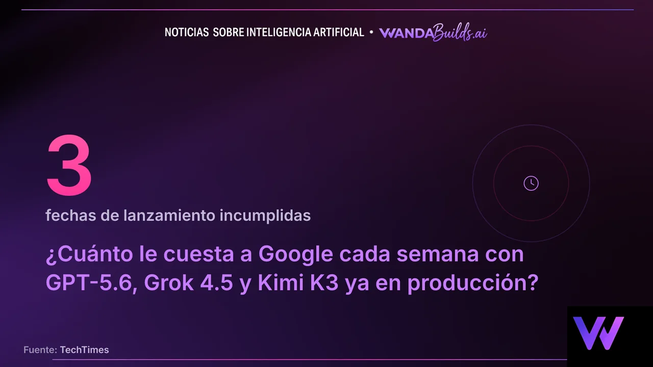 Gemini 3.5 Pro pierde su tercera fecha de lanzamiento y Google evalúa una versión provisional