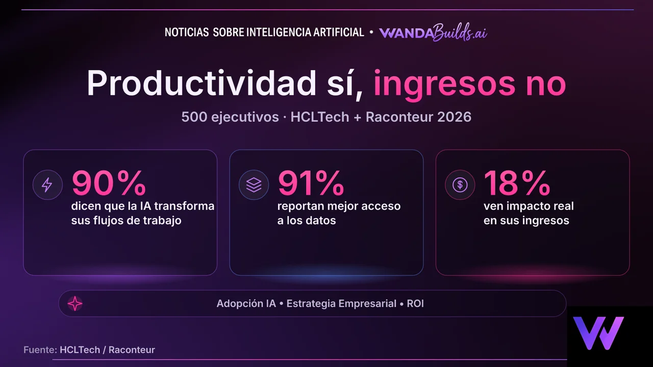HCLTech Report: 90% of Enterprises Say AI Transforms Their Work, but Only 18% See Revenue Impact