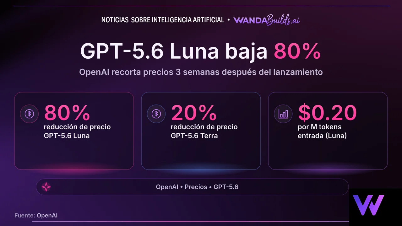 OpenAI Cuts GPT-5.6 Luna Price by 80% and Terra by 20%