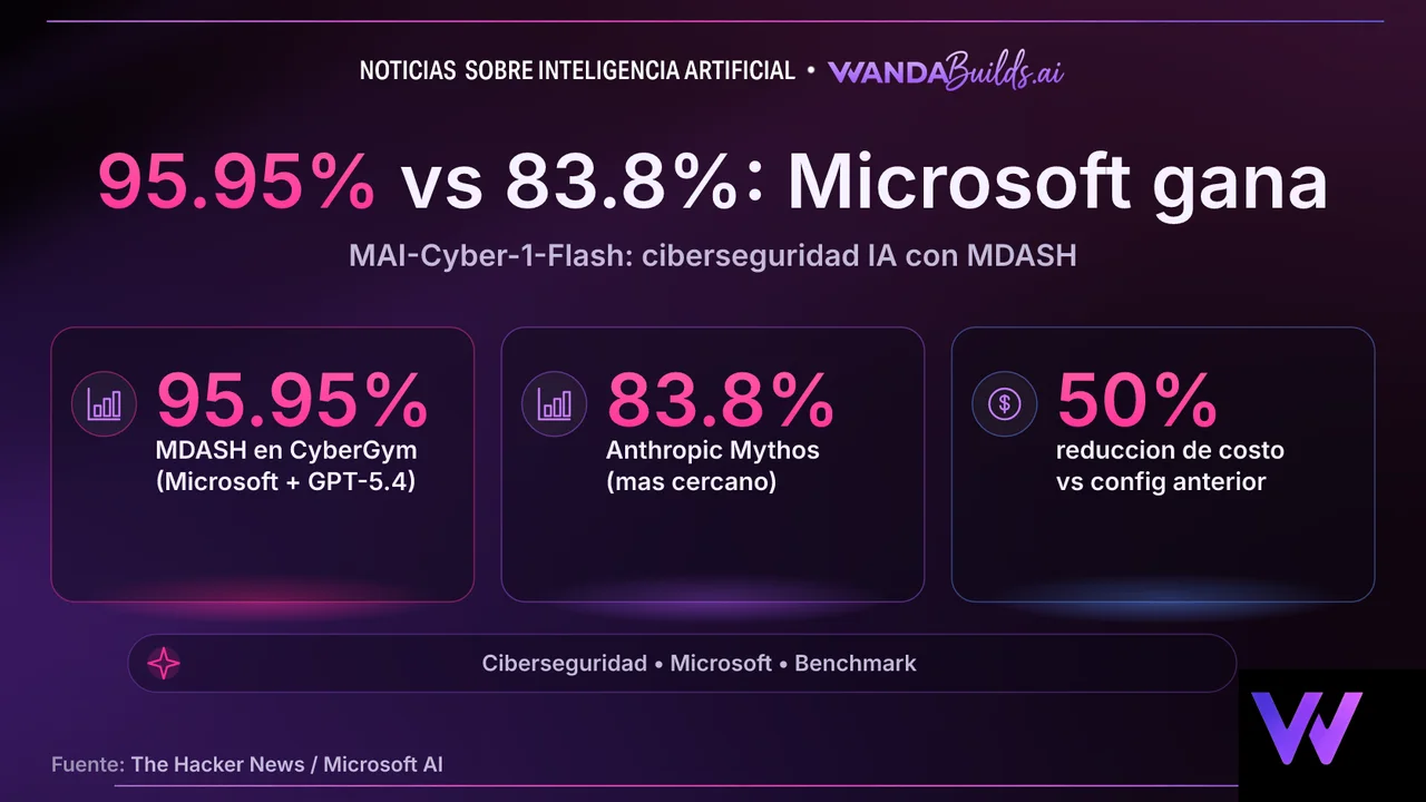 Microsoft Launches MAI-Cyber-1-Flash: MDASH System Reaches 95.95% on CyberGym at Half the Previous Cost