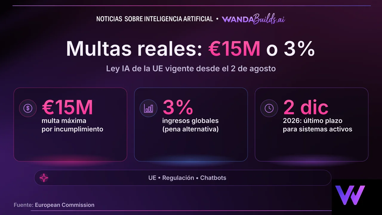 La UE comienza a aplicar la Ley de IA: los chatbots deben identificarse como IA