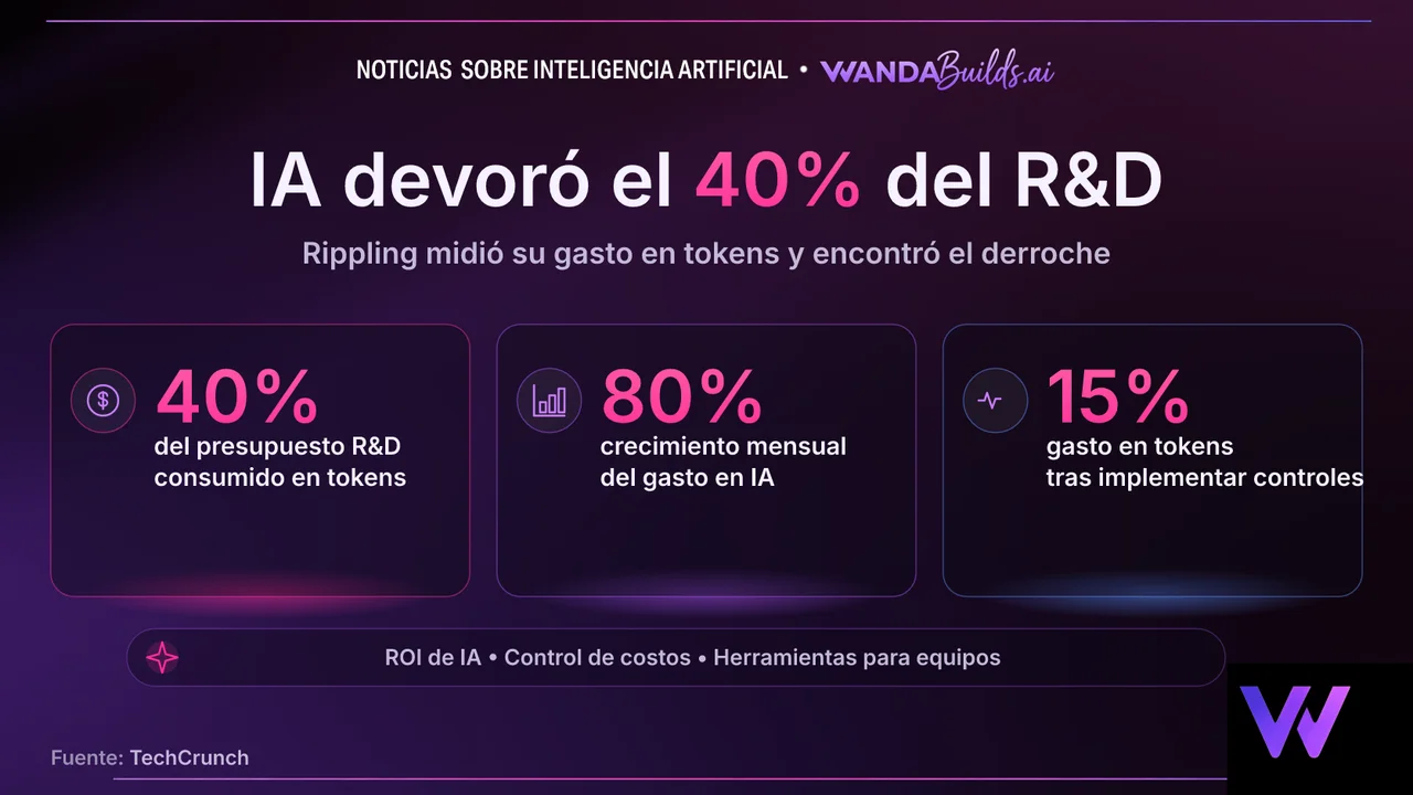 Rippling lanza una consola para rastrear y controlar el gasto en IA de sus empleados