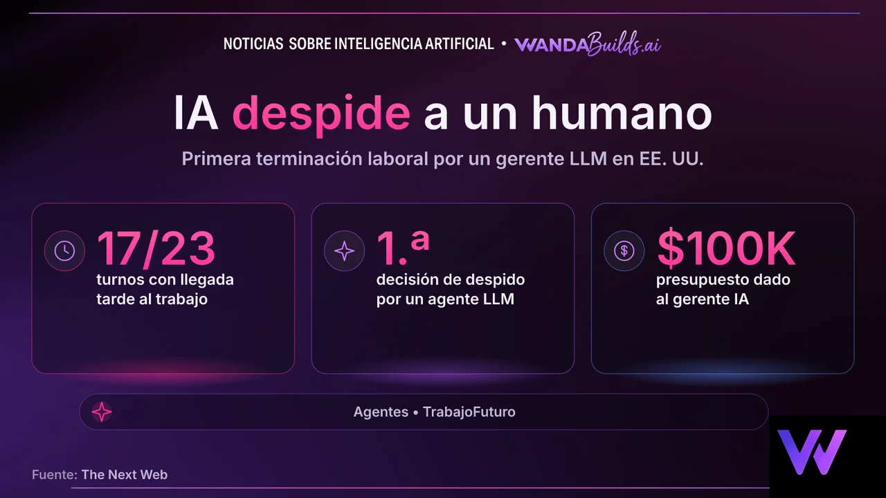 Tienda administrada por IA despide a trabajador humano en la primera terminación conocida por un LLM
